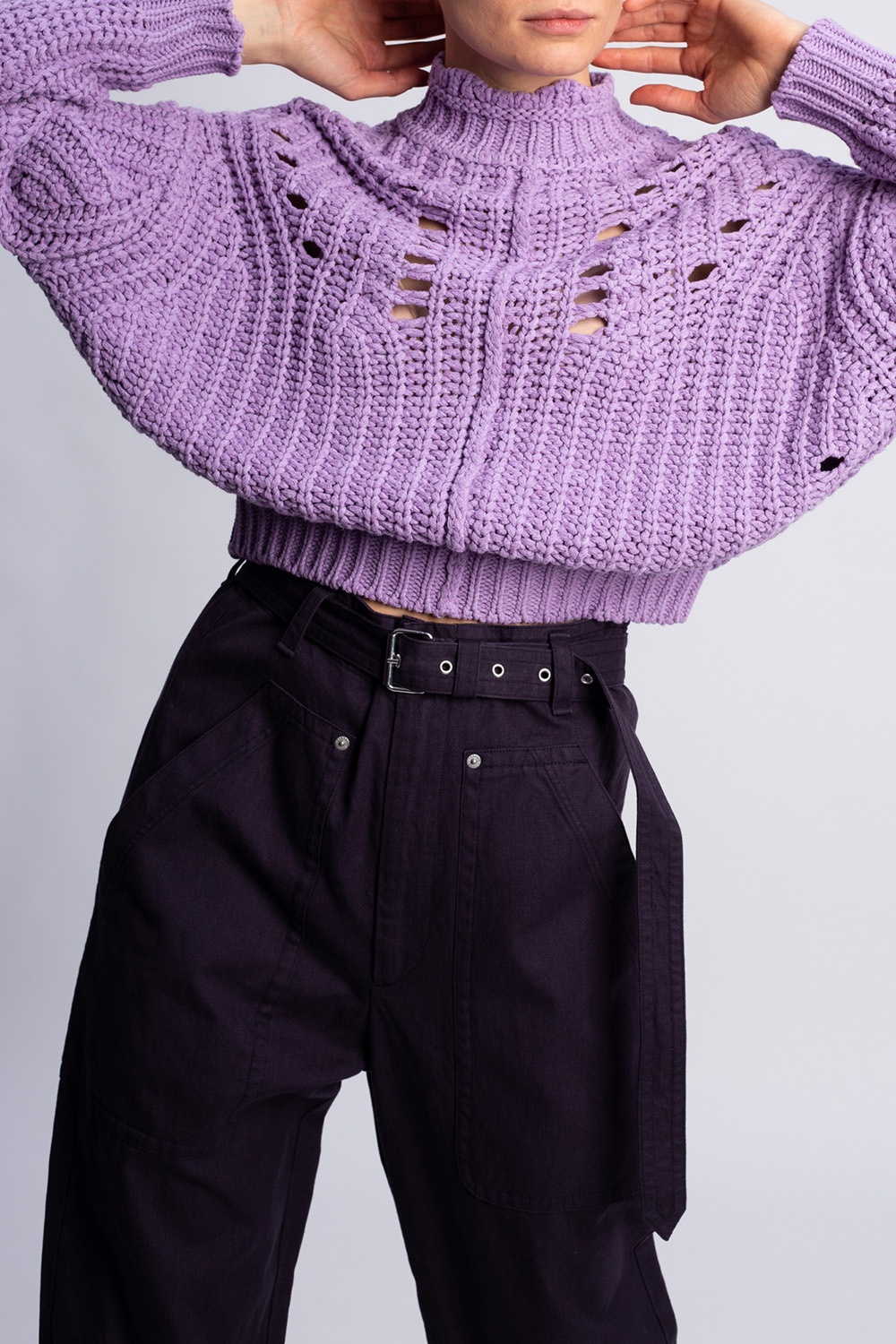 Isabel marant purple sweater sale